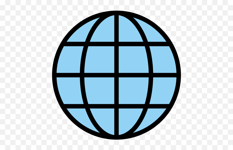 Globe With Meridians - Emoji Meanings U2013 Typographyguru Circle World Map Logo,Globe Emoji Transparent