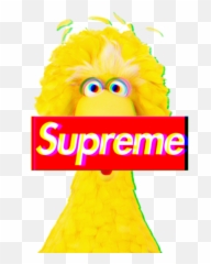 Interesting Whi Likes Big Bird - Supreme Emoji,Big Bird Emoji
