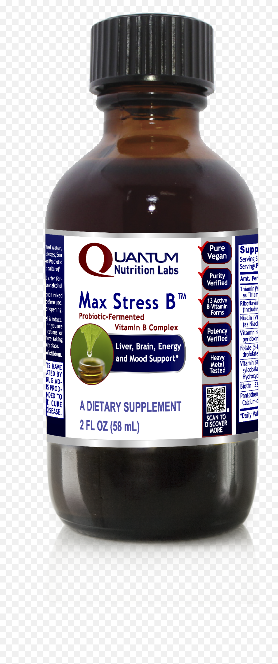 Quantum Max Stress B - Quantum Nutrition Labs Melatonin Quantum Quantum And Immune Support Emoji,Kirrilian Photos Of Emotion