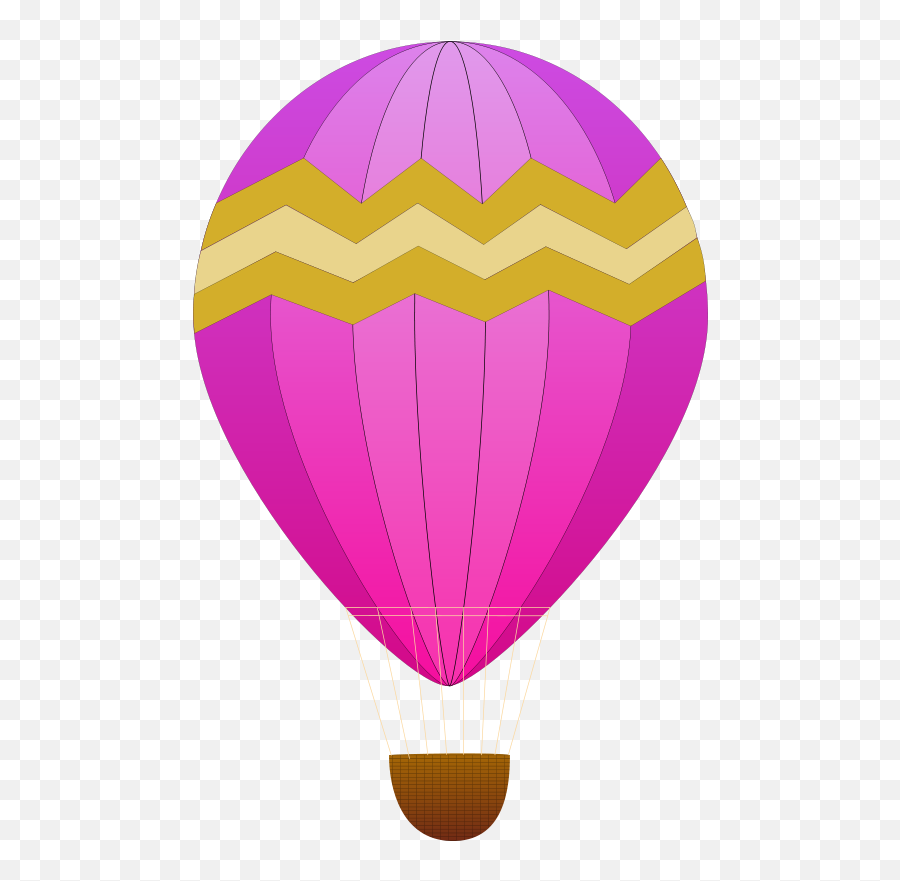 Free Clip Art - Basket Air Balloon Clipart Emoji,Hot Air Balloons Emoticons For Facebook