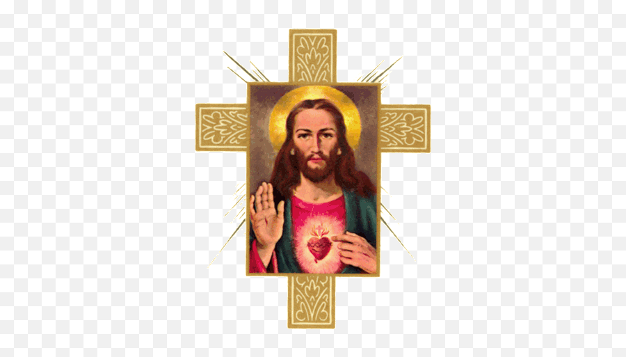 Oracion Sagrado Corazon - Corazón De Jesús Sin Fondo Emoji,Emoticon Con Corazon De Peña Nieto