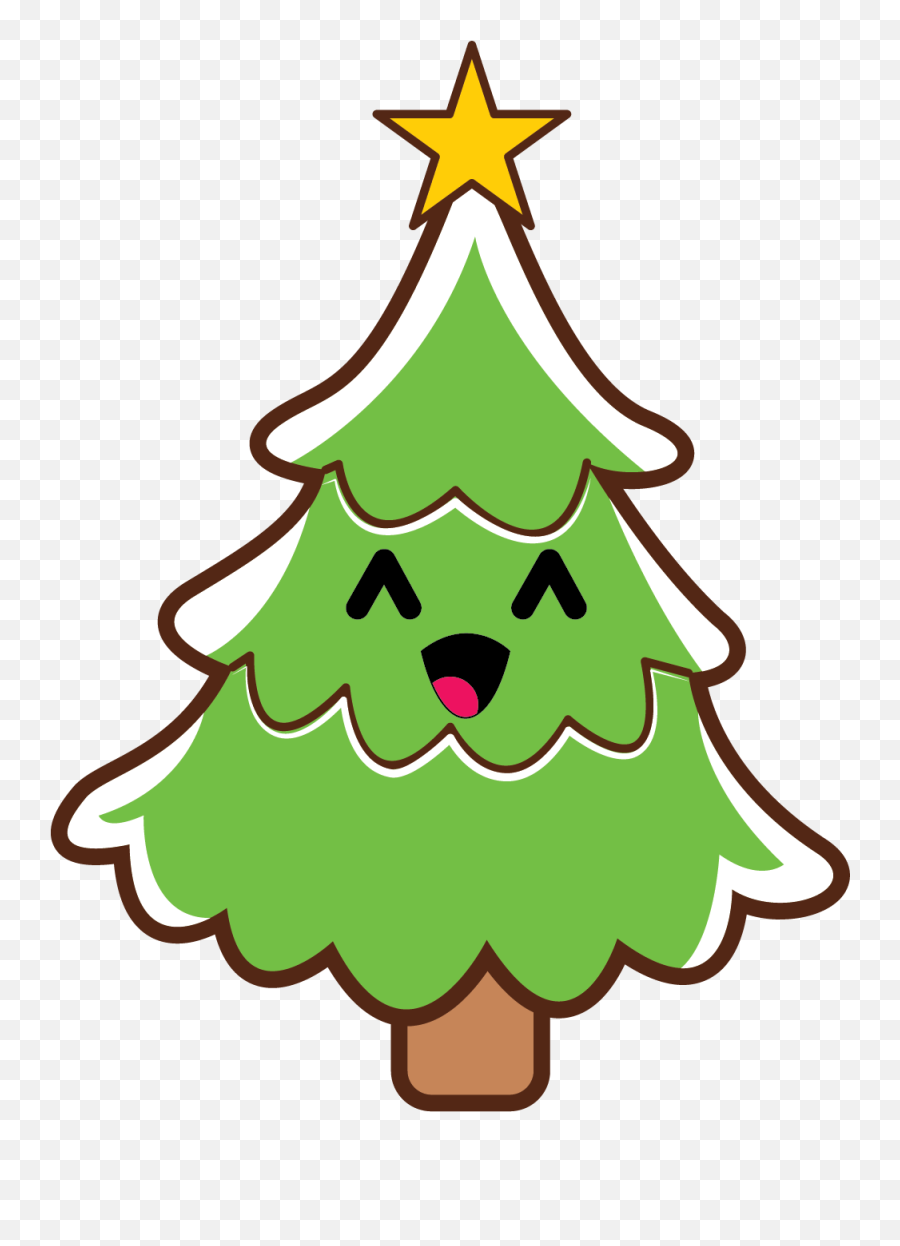 Kawaii Christmas Illustration - 022 For Holiday Emoji,Christmas Emoticon Cat