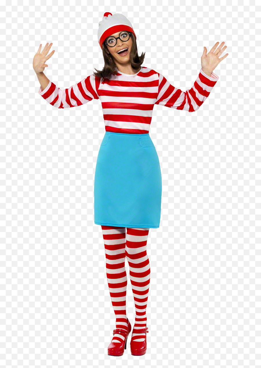 Transparent Wheres Wally Png Download - Wheres Wally Costume Emoji,Where's Waldo Emoticon