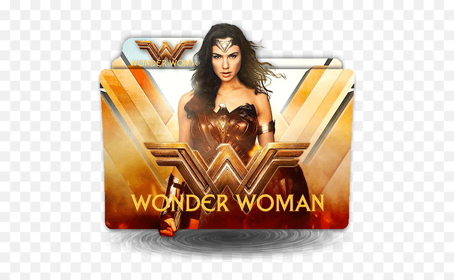 Wonder Woman 2017 Folder Icon - Wonder Woman Wide Poster Emoji,How To Download Wonder Woman Emojis
