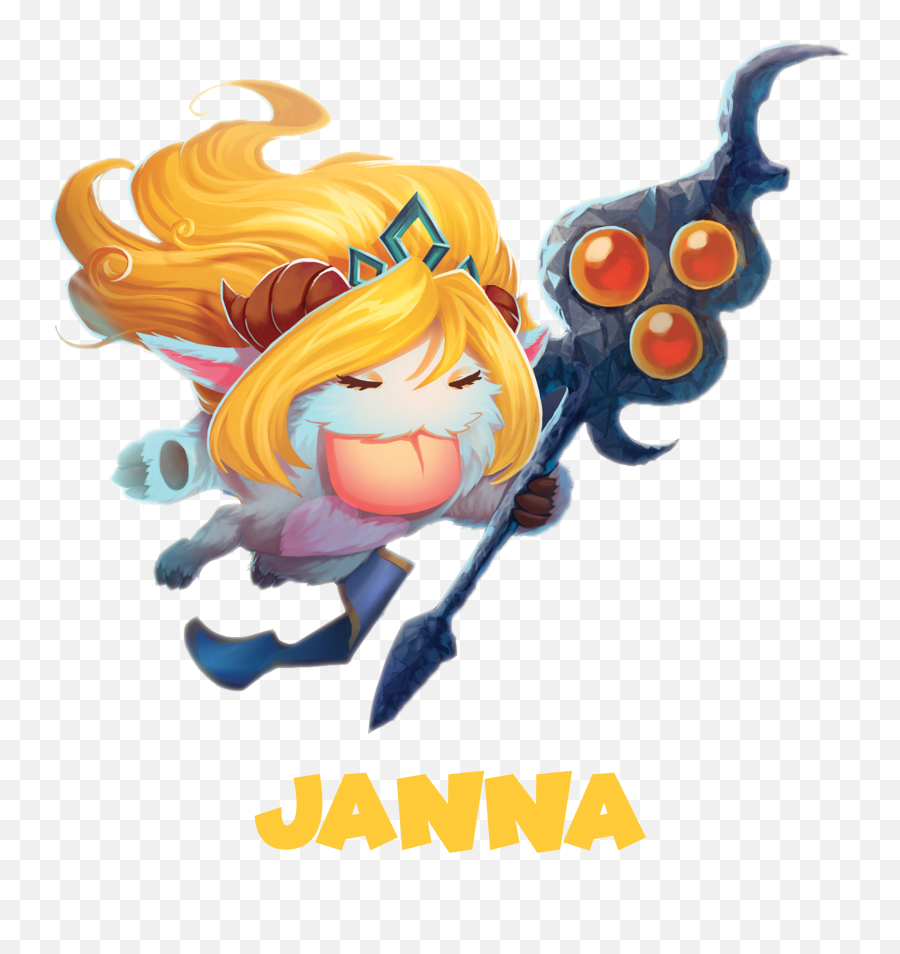 Lol Size Download - Lol Poro Janna Emoji,League Of Legends Star Guardian Emoji