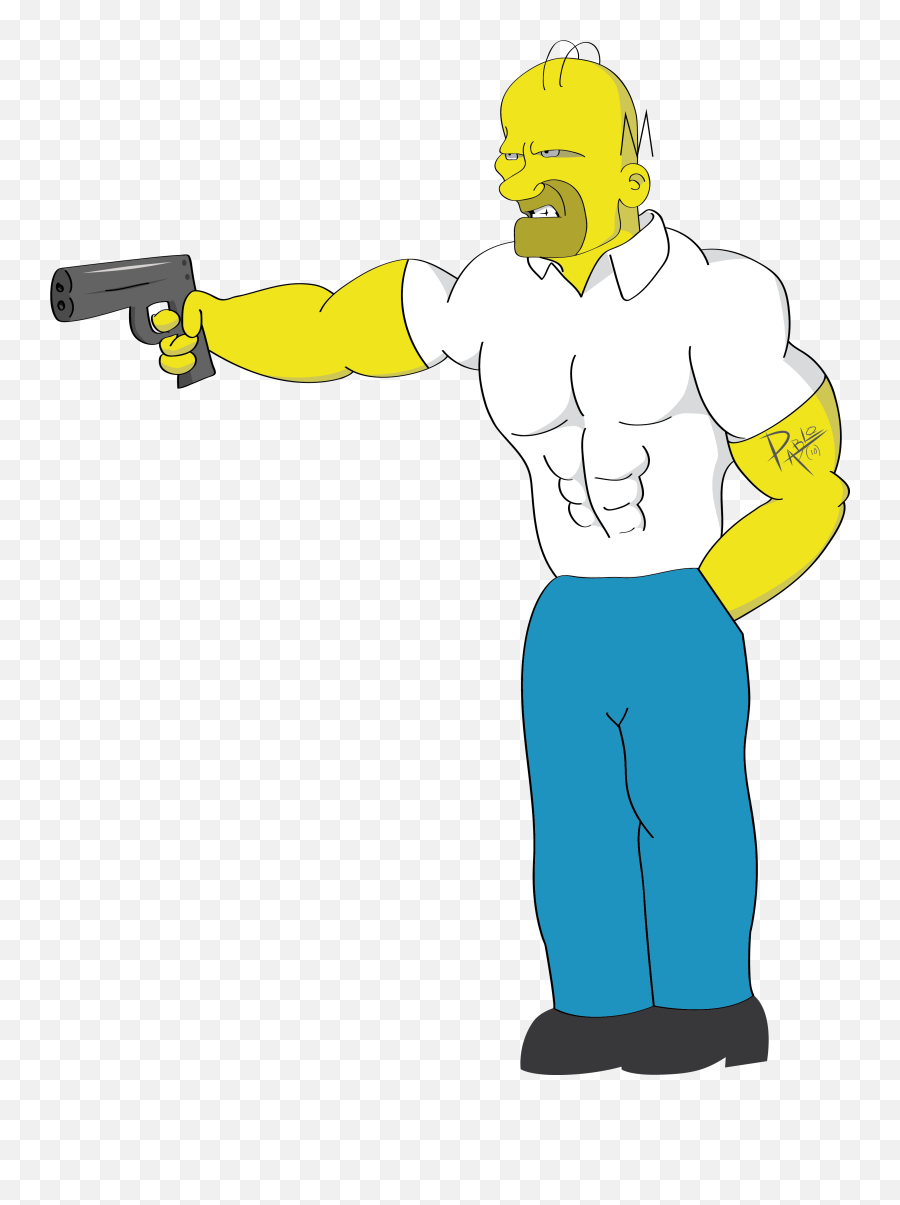 Mi Version De Homero Simpson Pablo Arroyo - Simpsons Lisa Charecter Png Emoji,Homero Simpson Como Hacer Emoticon