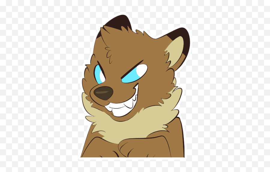 Furry Telegram Stickers - Fictional Character Emoji,Furry Emojis Wolf Sad