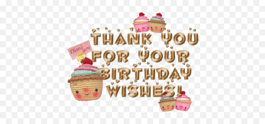 Saying Thank You Birthday Quotes - Thank You For Birthday Wishes Gif Emoji,Thank You For Birthday Wishes Emoticon