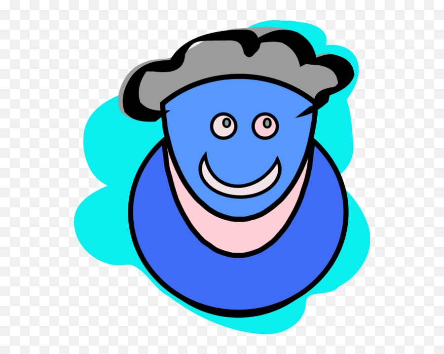Sleeping Smurf - Clip Art Emoji,Expectant Emoticon