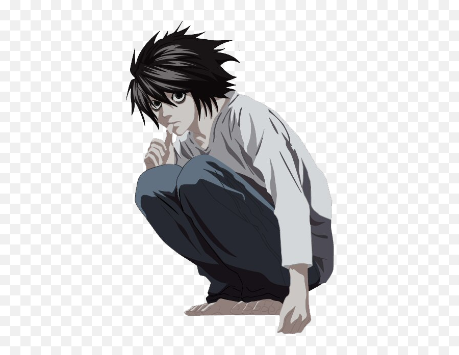 Anime 101 Flashcards - L Death Note Emoji,Alois Trancy Emotion Meme