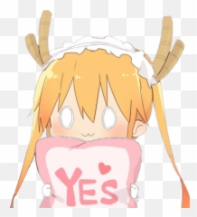 Torhu Toru Sticker Emoji,Dragon Maid Emojis