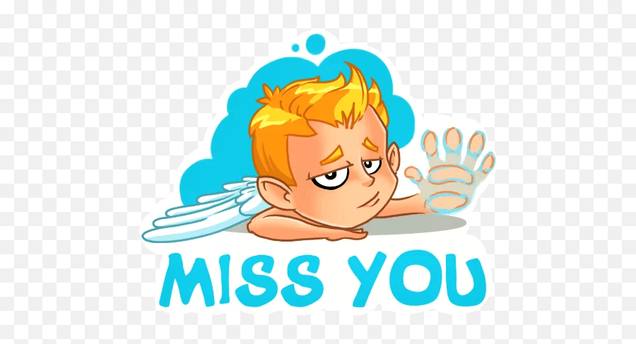 Miss You Telegram Stickers - Telegram Miss You Sticker Emoji,I Miss You Emoticon Sticker