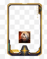 Odisea - Transparent League Of Legends Border Png Emoji,League Of Legends Sona Emoticon