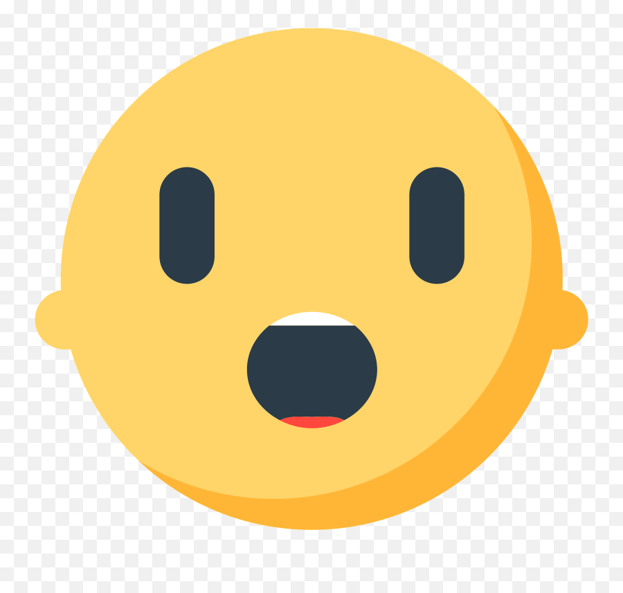Herb - Transparent Emoji Open Mouth,Herb Emoji