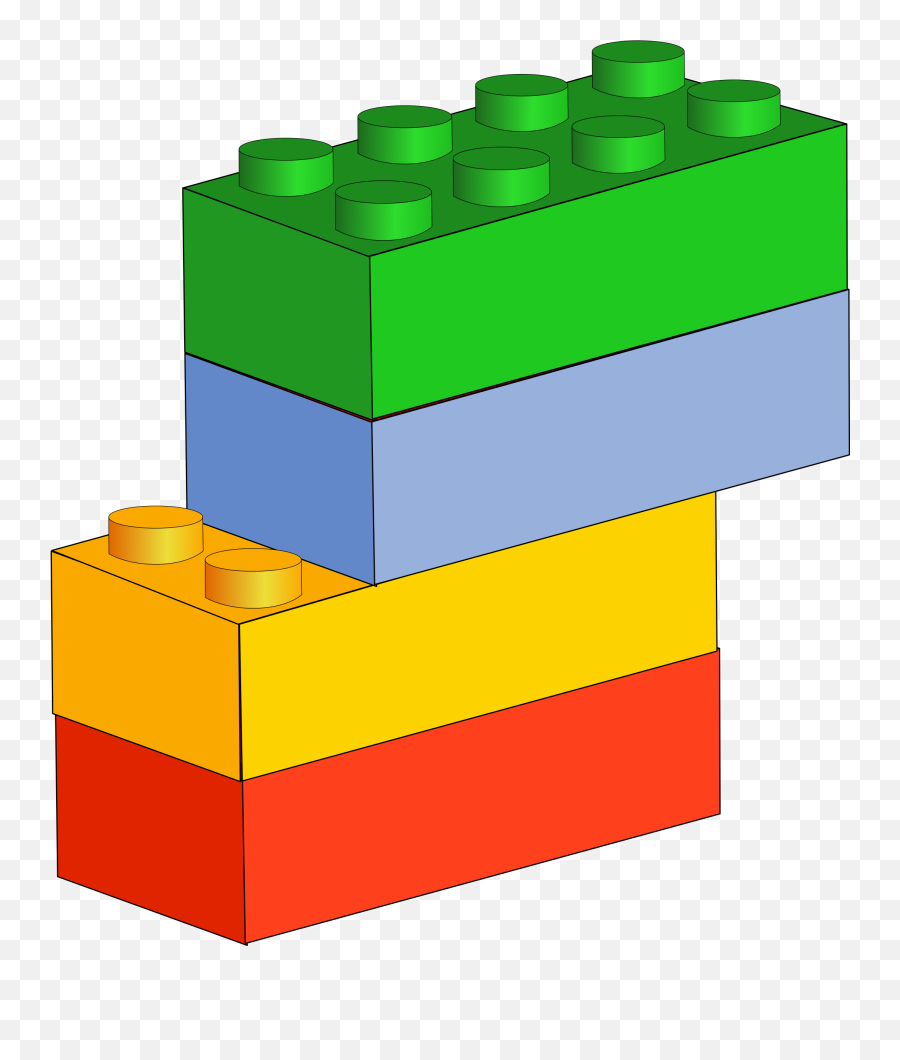 Green Lego Brick Clipart Free Public Domain Image - Clipartix Emoji,Lego Printable Emojis 5