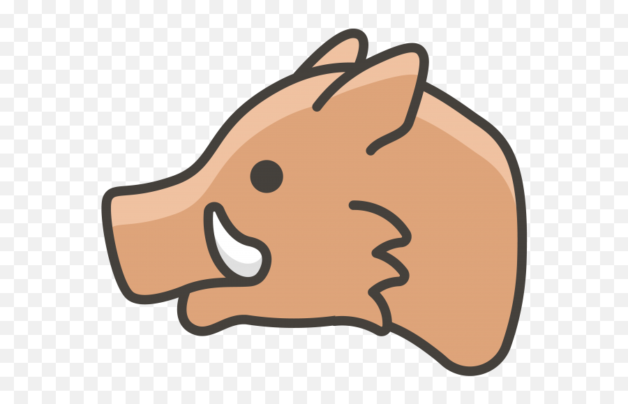 Boar Emoji Icon Png Transparent Emoji - Freepngdesigncom,Pigs Emoji