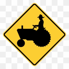 Vinyl Stickers - Bundle Safety And Warning Signs Stickers Tractorfarm Vehicle Crossing 3 Pack 35 X 5 Emoji,Tractor Emoji