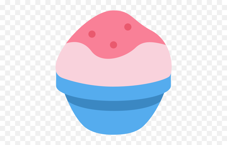 Shaved Ice Emoji,Emoji Twiter