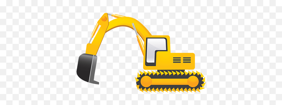 The Heart Of Construction Equipment Pulse Free Advertising Emoji,Emojis Backhoe
