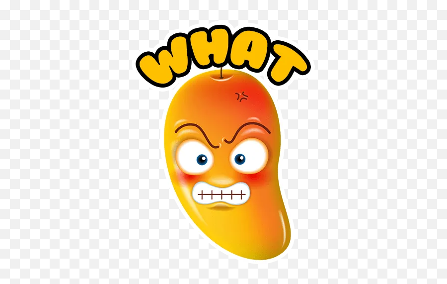 Mango Emoji By Marcossoft - Sticker Maker For Whatsapp,Sorry Emoji Iphone