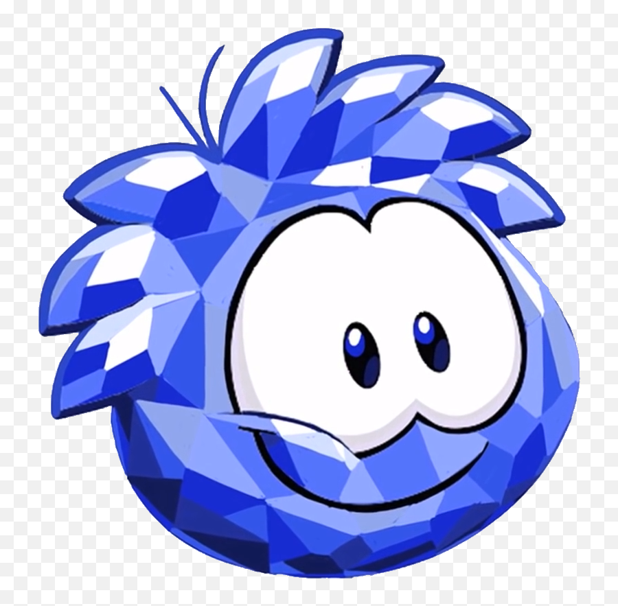 Club Penguin Crystal Puffles - Blue Crystal Club Penguin Puffles Emoji,Walrus Emoticon