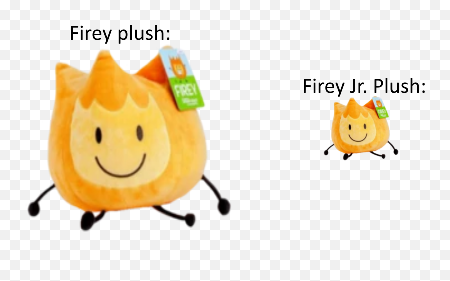 Firey Jr - Happy Emoji,Emoticon Plush