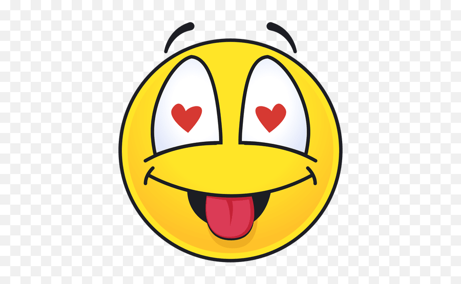 Cute Inlove Tongue Out Emoticon Ad Paid Affiliate - Smiley Face Emoji,Chef Hat Emoji