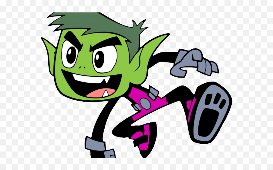 Beast Boy Clipart Mad - Chico Bestia El De Jóvenes Titanes Emoji,Playboy Bunny Emoticon