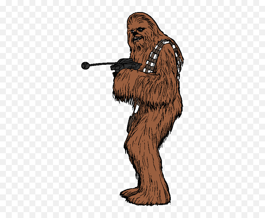 Chewbacca Clipart Picture 7216 Chewbacca Clipart - Chewbacca Clipart Emoji,Han Solo Emoji