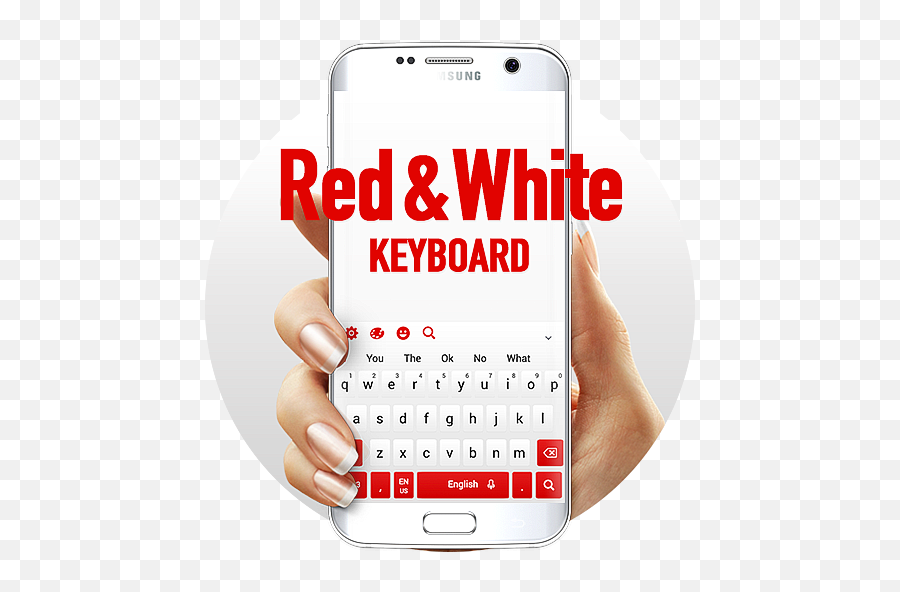 Red White Keyboard 10001001 Download Android Apk Aptoide - Smartphone Emoji,Teclado Emoji No Android