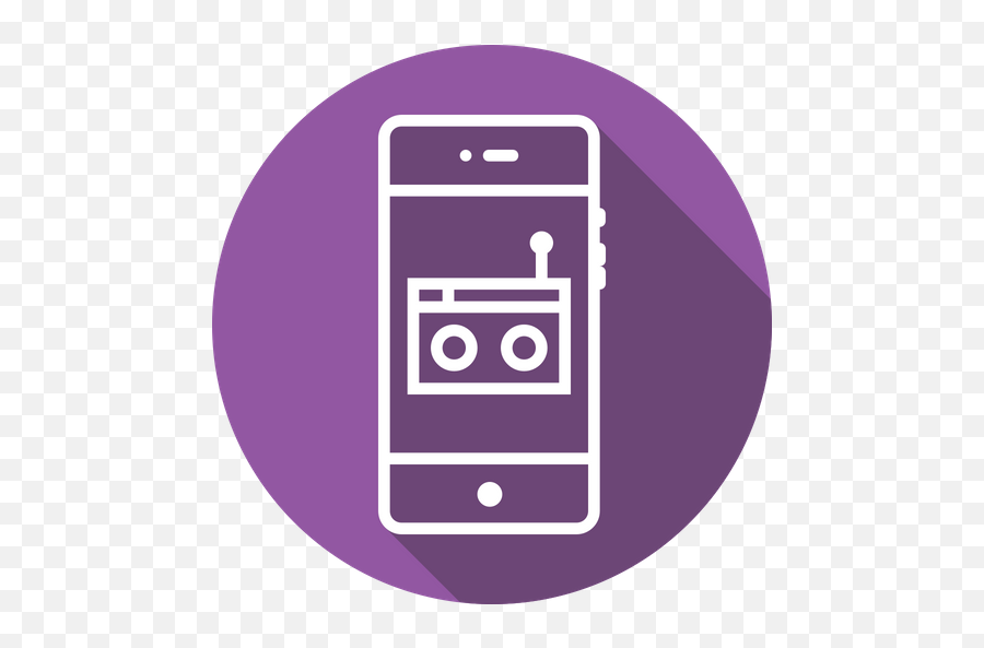 Radio Icon Of Line Style - Available In Svg Png Eps Ai Smartphone Emoji,Radio Microphone Emoji