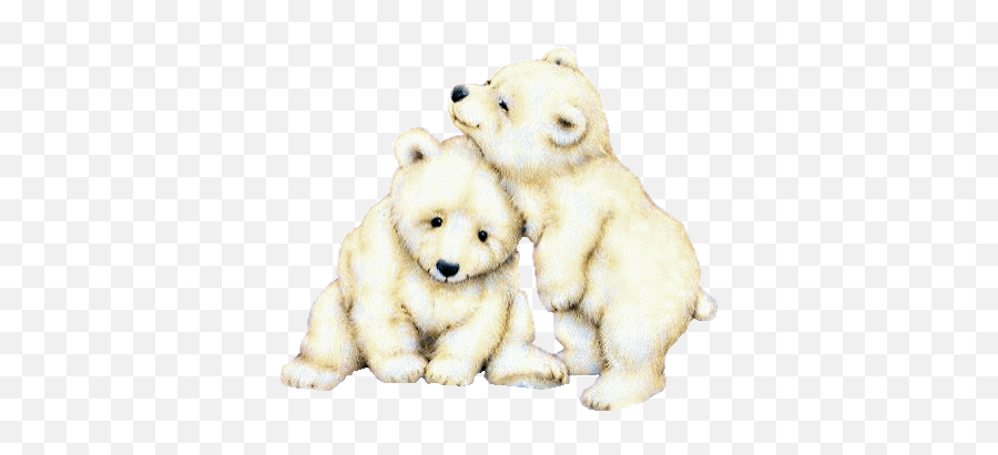 Top Polar Bear Hugs Stickers For Android U0026 Ios Gfycat - Cute Bear Hug Gif Emoji,Hugs Emoji