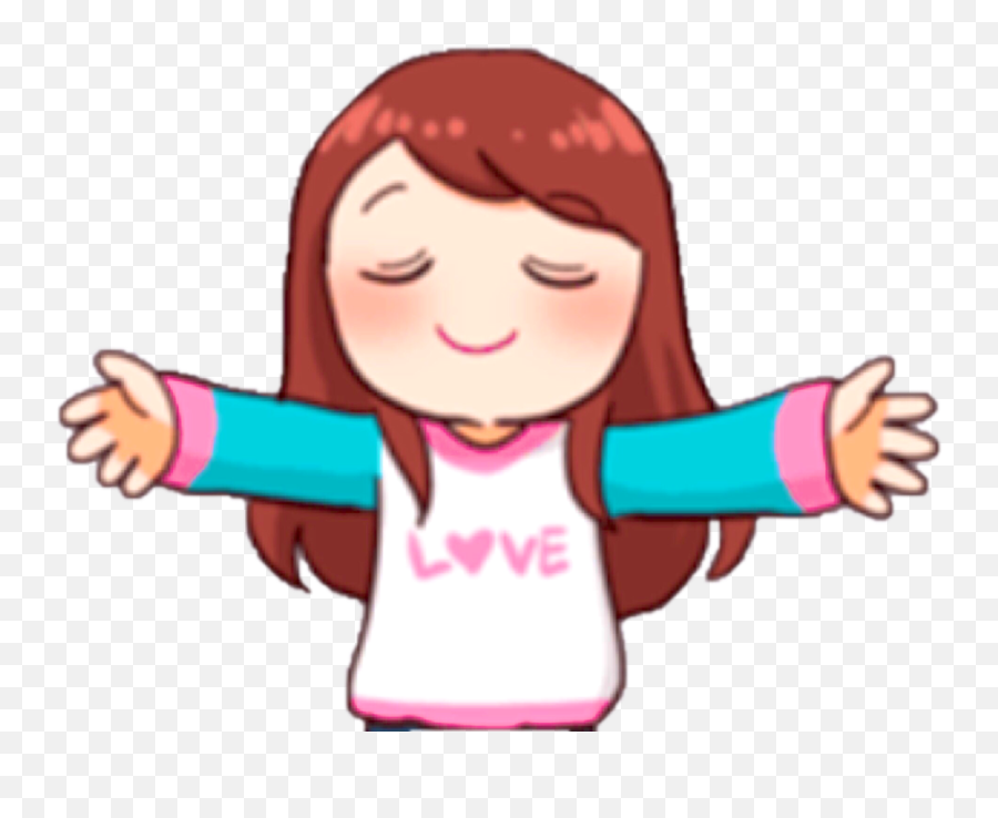 Fangirls Activities Telegram Stickers - Sending Virtual Hug Boy Emoji,Fangirl Emoticon