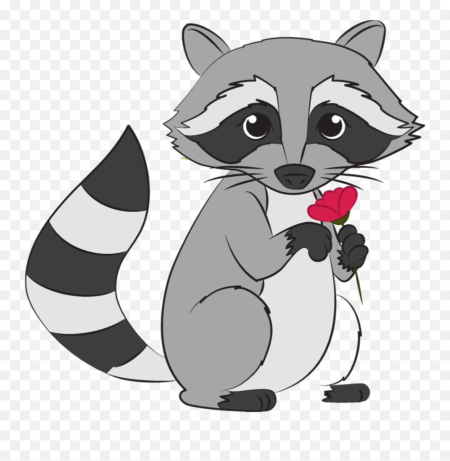 Raccoon Clipart - Raccoon Clipart Png Emoji,Racoon Emoji