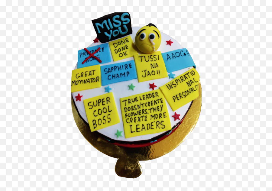 Miss You Cake U2013 Wholesole - Happy Emoji,Emoji Cakes For Girls