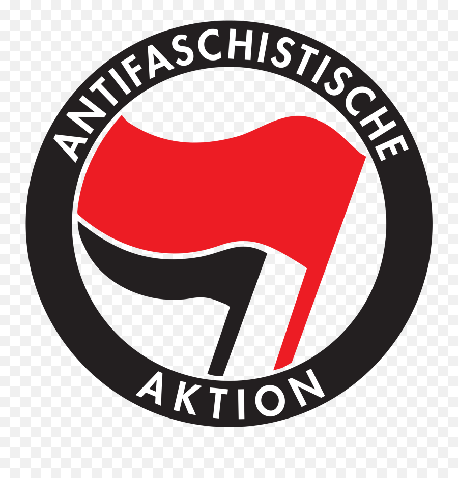 Antifa - Antifaschistische Aktion Logo Emoji,Laser Eyes Meme Emoji