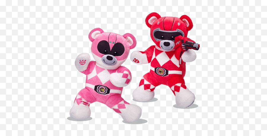 Power Ranger From Build - Build A Bear Power Rangers Emoji,Facebook Pink Blue Power Ranger Emoticon