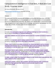 Computational Intelligence In Chat Bots - Document Emoji,Emotion Engine For Messenger