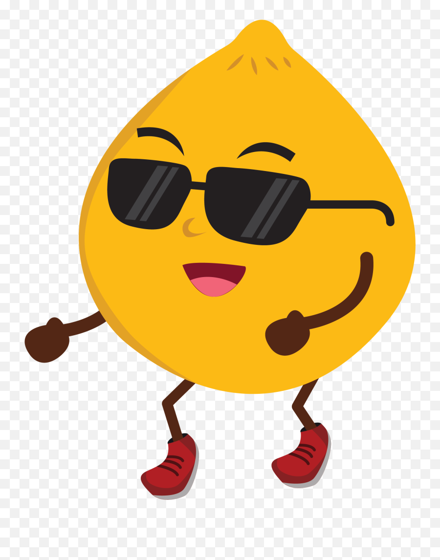 Kawaii Cute Lute Fruit Design Graphic - Happy Emoji,Donkey Emoticon For Facebook