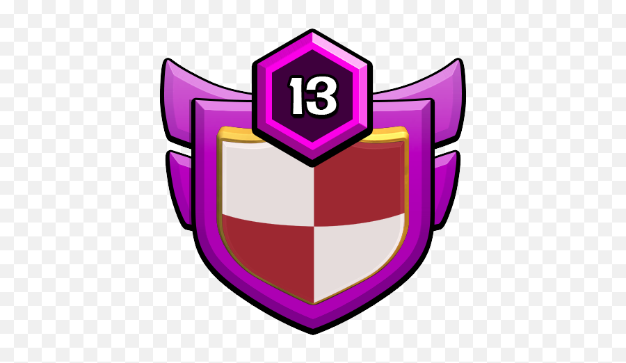 Clash Of Clans Red - Game And Movie Coc Clan Level 12 Badge Emoji,Antz In Emojis