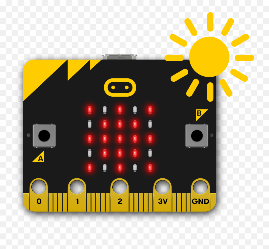 Here Comes The Sun Microbit - Micro Bit Emoji,Sun\ Moon Emojis