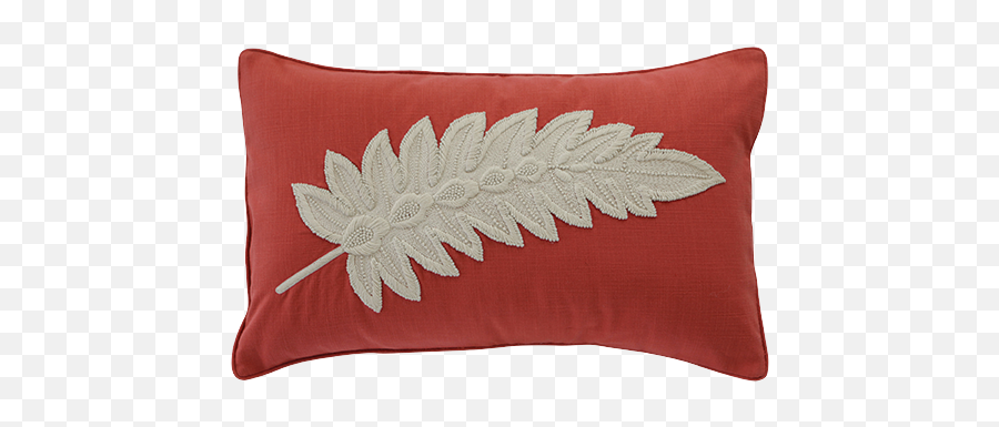 Feather Coral Decorative Pillows - Decorative Emoji,Emoji Throw Pillows