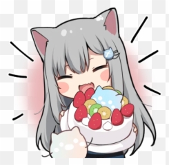 Nachonekodayo Telegram Stickers - Happy Emoji,Pixiv Emoticons