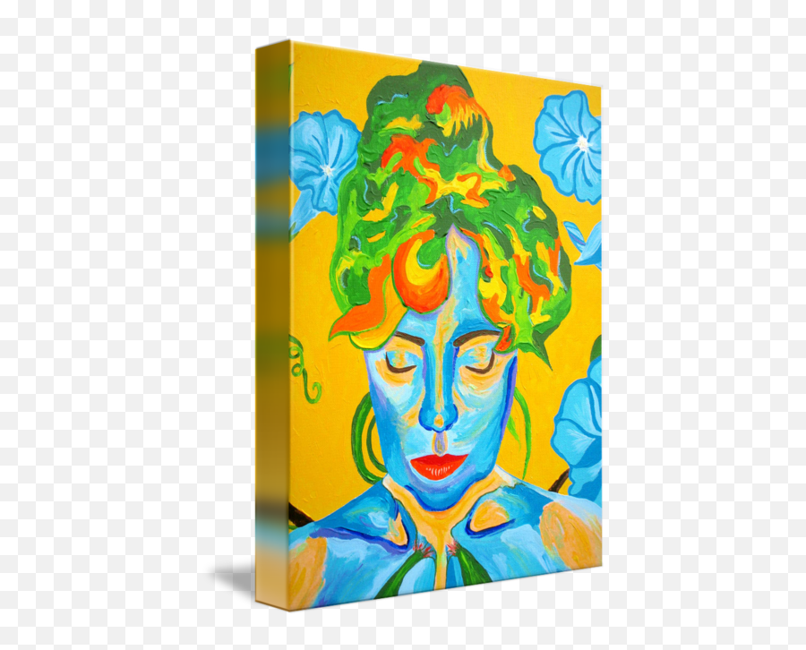 Brugmansia Ecstasy - Decorative Emoji,Emotion Art Abstract Ecstasy