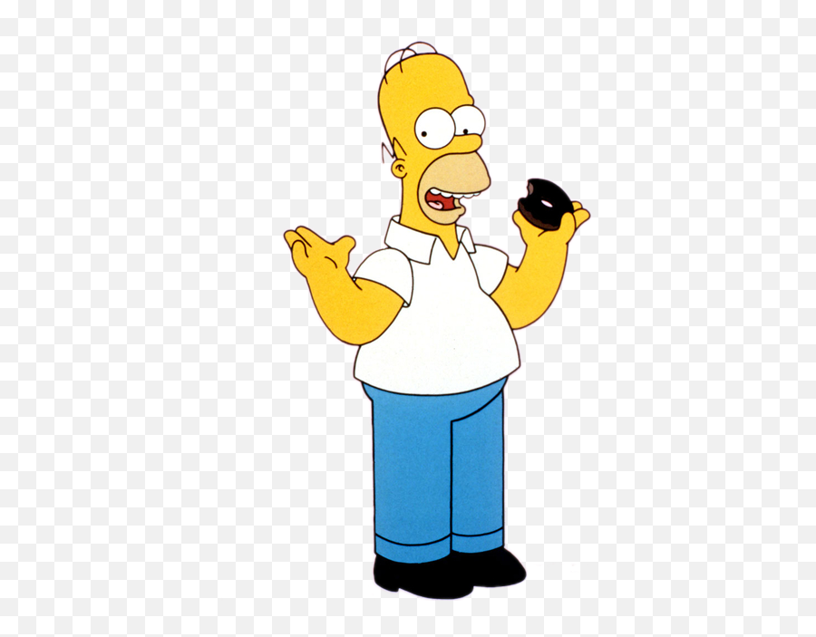 Simpsons Donut Png - Simpsons Homer Transparent Emoji,Simpsons Tapped Out Wiki Homer Emoticons