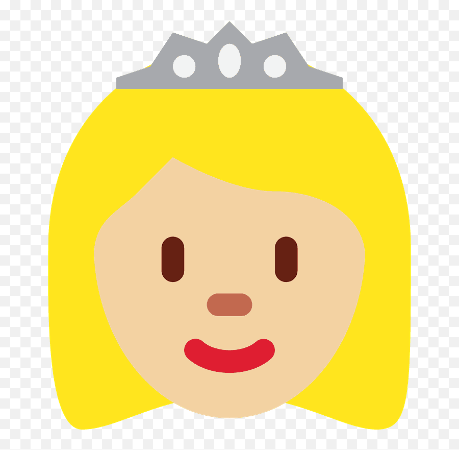 Princess Emoji Clipart Free Download Transparent Png - Happy,Emoji Transparents