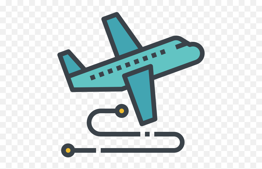 Travel Transmit Route Tourism - Travel Icon Png Plane Emoji,Airplane Flying Over Head Emoticon