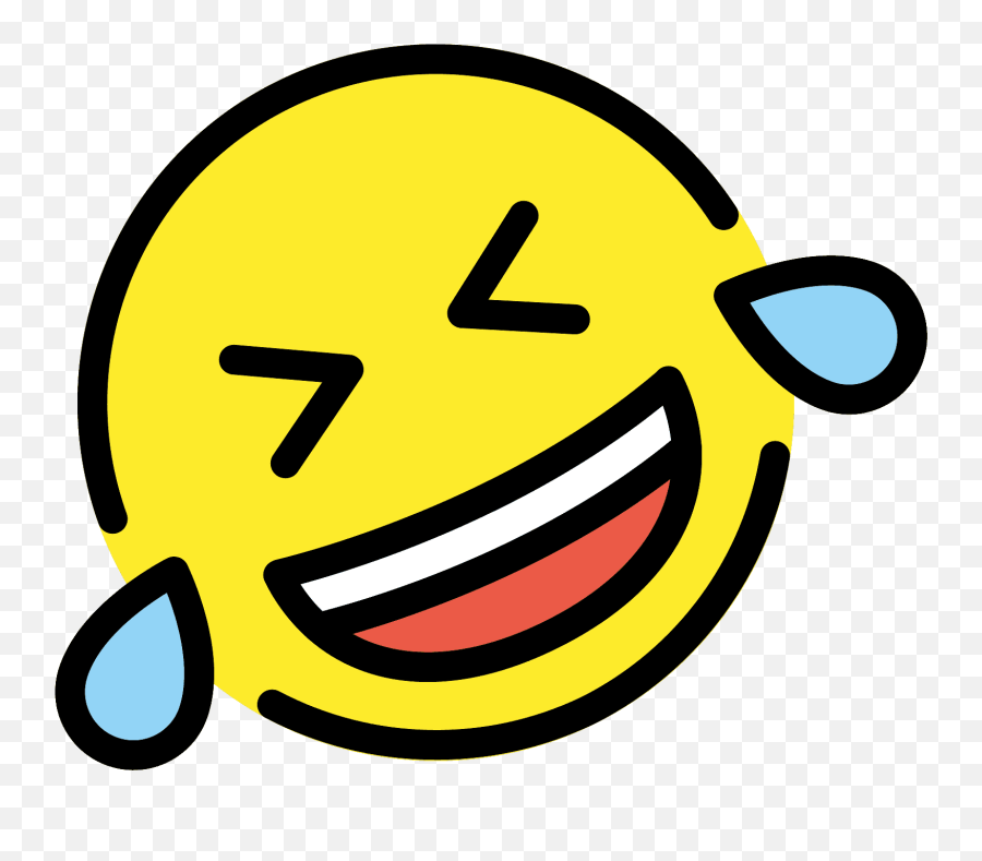 Rolling On The Floor Laughing Emoji Clipart Free Download - Laughing Symbol,Rolling Eyes Emoji