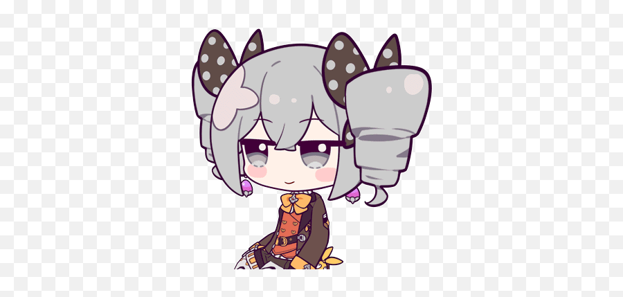 Honkai Kuzu Sticker - Honkai Impact Sticker Png Emoji,Honkai Impact Emojis