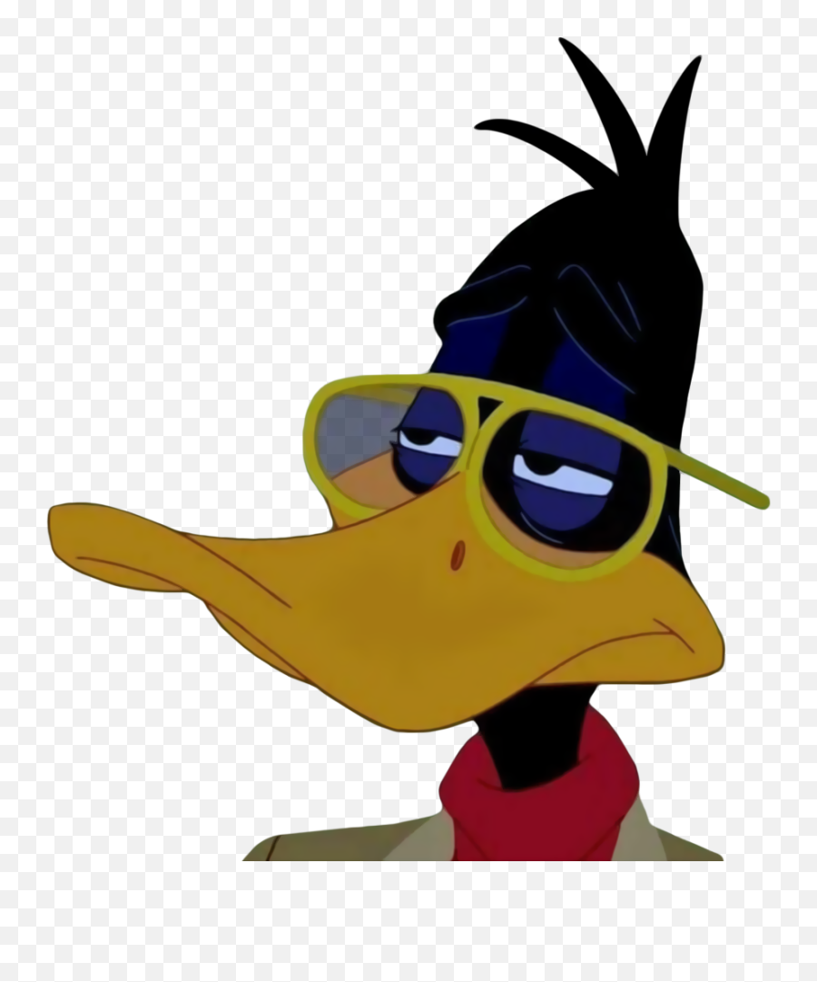 Daffy With Glasses Looney Tunes Looney Tunes Looney - Daffy Duck With Glasses Emoji,Terminator Emoticons